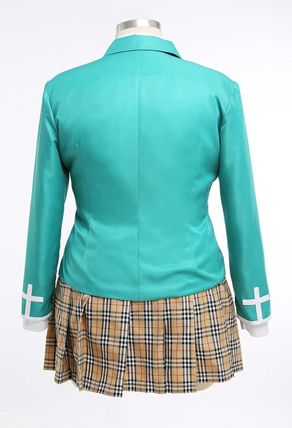 Anime Rosario to Vampire Moka Akashiya Cosplay Costume for Women - Green Loose Fit Plus Size Halloween Christmas Party Outfit | Perfect for Cosplay Events, Anime Conventions, and Themed Parties
