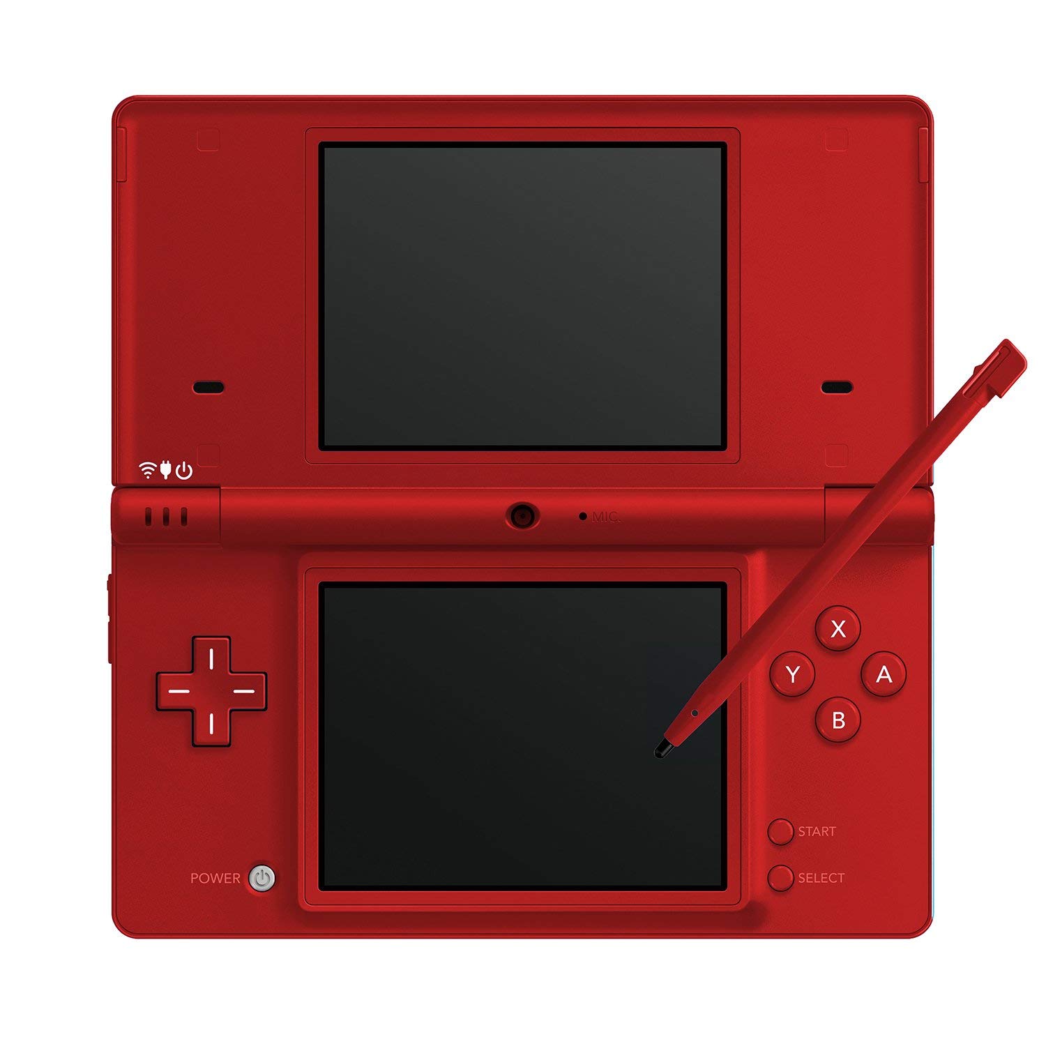 Refurbished Nintendo DSi Matte Red Handheld Gaming Console - Portable Game System for Kids & Adults | Perfect for Travel, Commuting & Home Entertainment