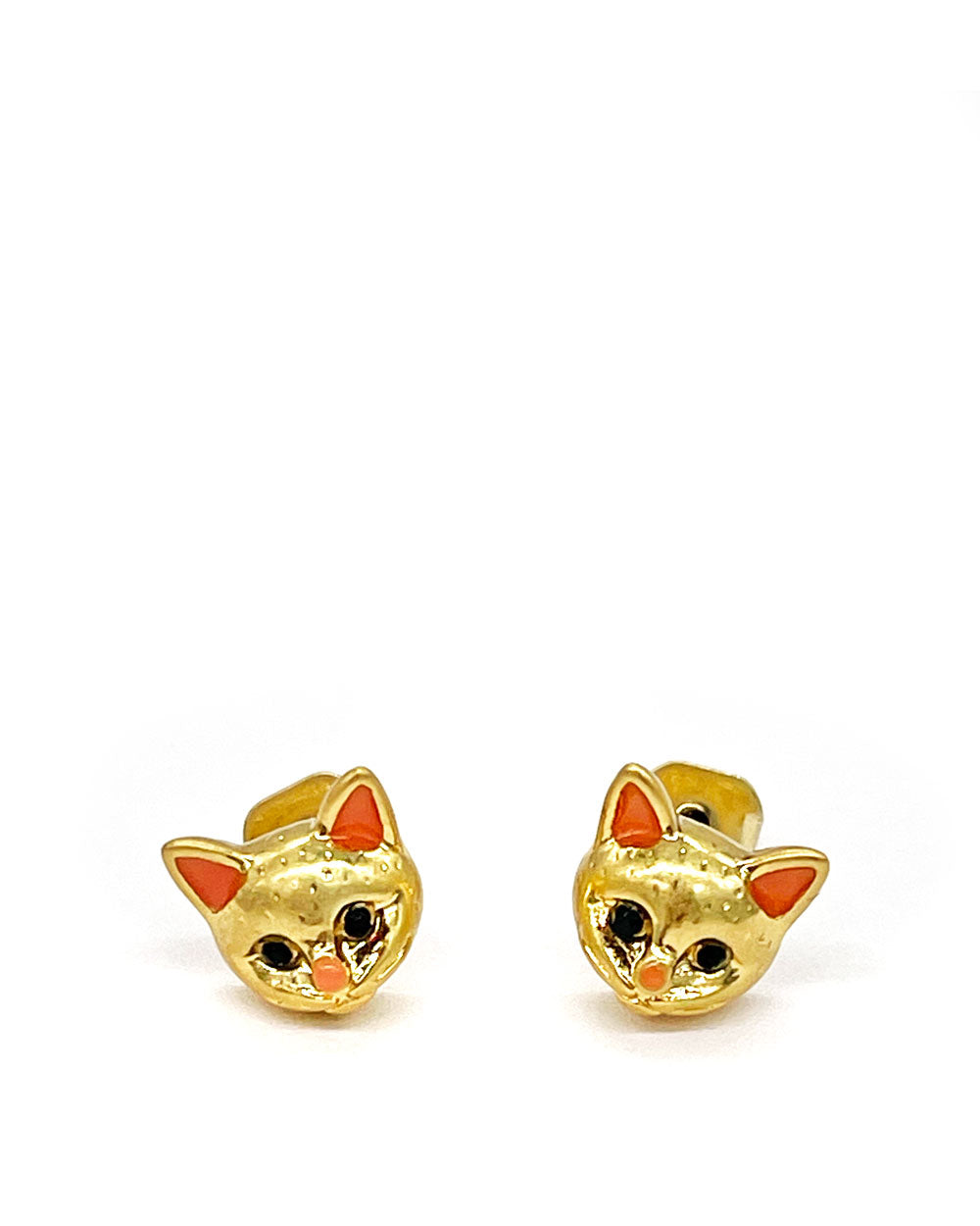 Cute Kitten Earrings for Women - Dainty Cat Stud Earrings for Everyday Wear | Perfect Gift for Cat Lovers, Birthday, Anniversary