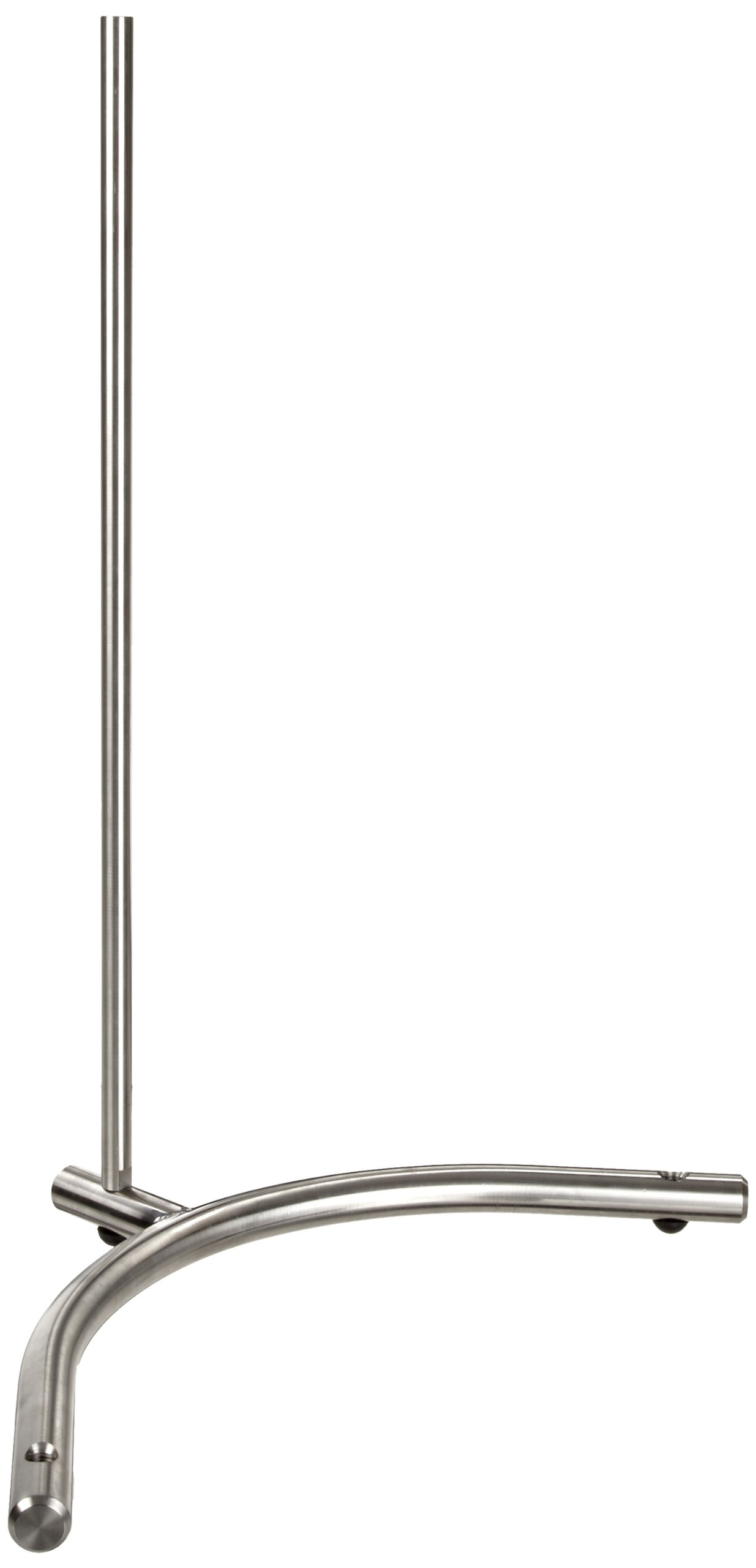 Talboys 110-23 303 Stainless Steel Lab Jaws Support Stand with 23-Inch Rod - Heavy Duty Laboratory Equipment for Chemistry Experiments & Science Research