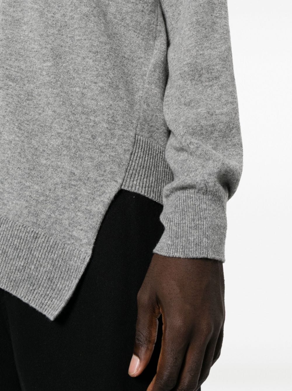 Comme des Garcons Grey Sweater for Women & Men - Stylish Unisex Pullover for Casual Wear & Fall Fashion