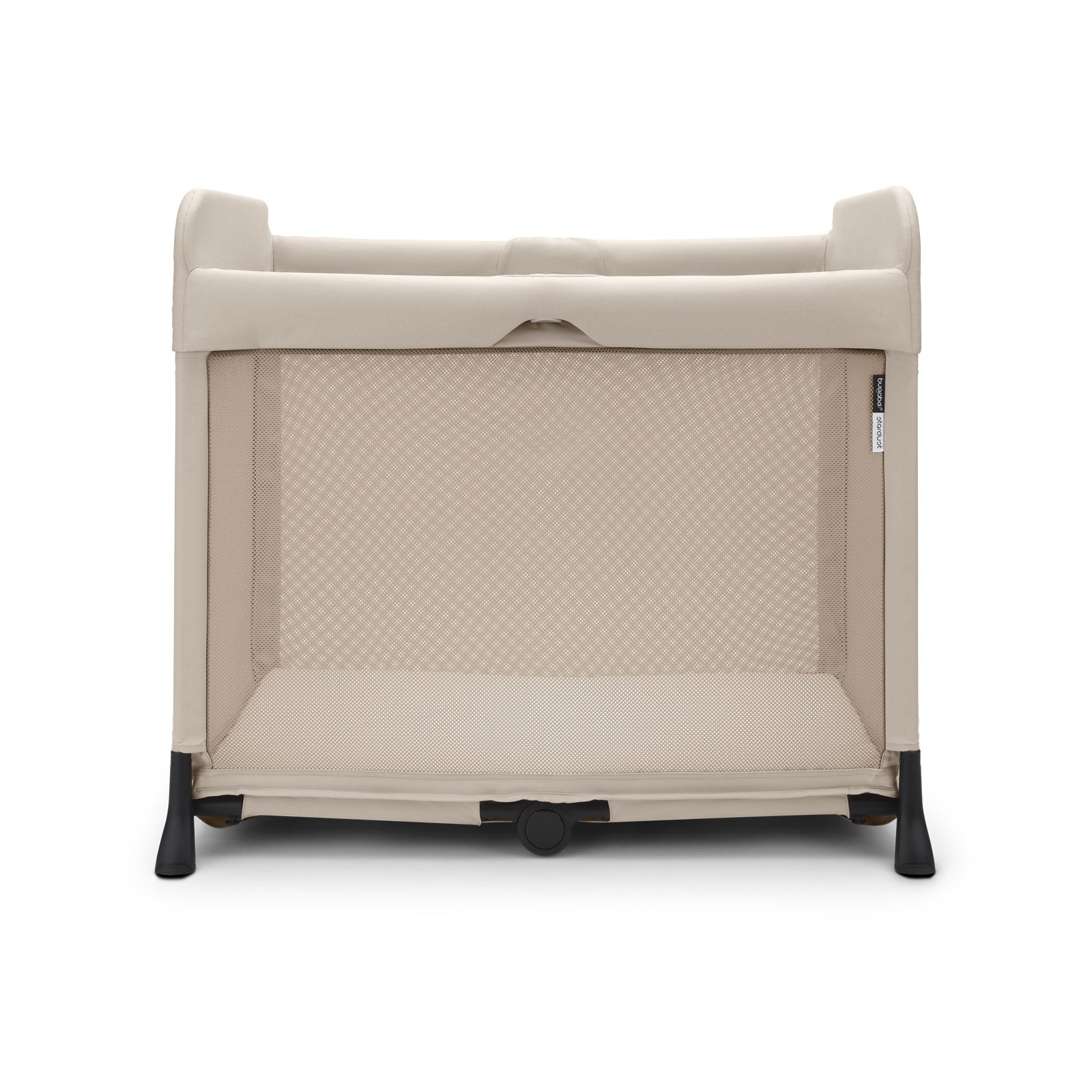Bugaboo Stardust Portable Playard - 2-Level Baby Crib with Travel Bag | Perfect for Home, Travel & Nursery (Grey)