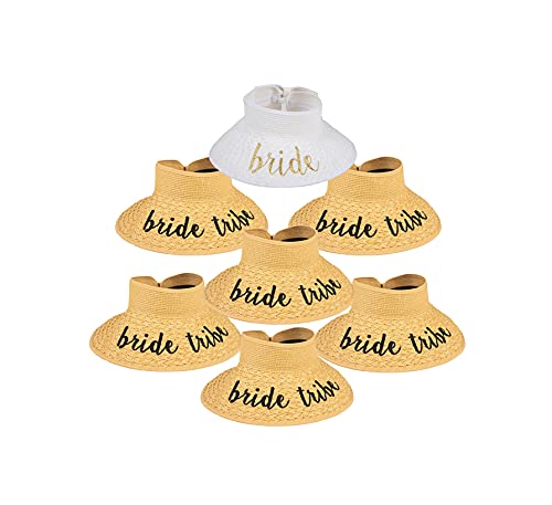 7 Pack: Bride (White/Gold), 6 Bride Tribe
