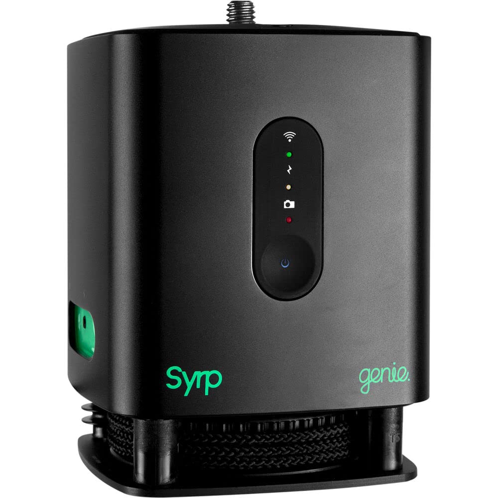 SYRP Genie One Motion Control Pan Head & Linear Drive with Wall Adapter - Professional Camera Stabilizer for DSLR & Mirrorless - Perfect for Time-Lapse, Video Production & Vlogging