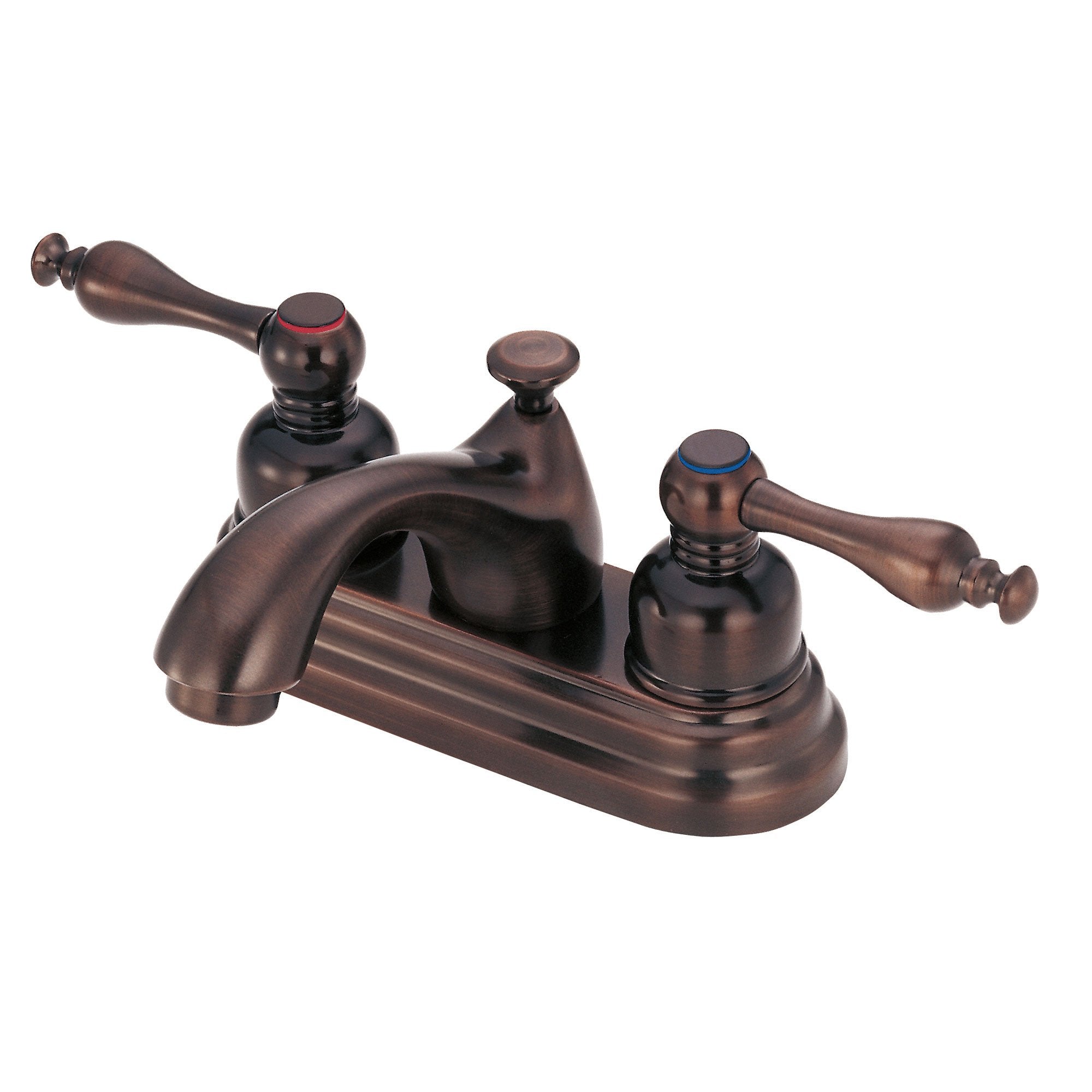 Danze Sheridan Oil Rubbed Bronze 2-Handle Centerset Bathroom Faucet with Drain - Perfect for Modern Bathroom Renovations and Vanity Upgrades