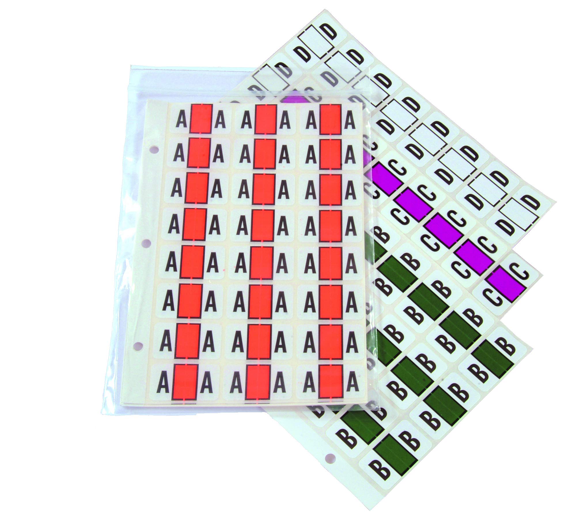 Doctor Stuff - 3120 Alphabet Letter Stickers for File Folders & Binder Refills, 15/16