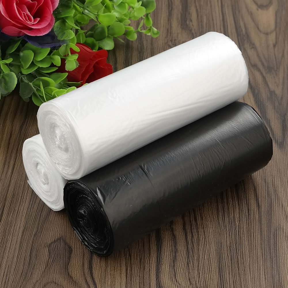 7 Gallon Kitchen Trash Bags - 75 Count Heavy Duty Garbage Bags for Home & Office Use - BCW Brand | Perfect for Kitchen Trash Cans, Small Office Bins & Bathroom Wastebaskets