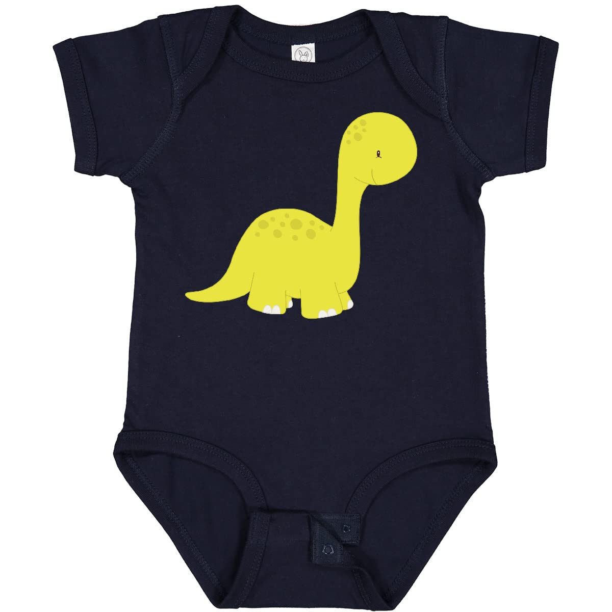 Inktastic Adorable Dinosaur Baby Bodysuit - Cute Brontosaurus Dino Onesie for Newborns & Infants | Perfect for Playtime, Photo Shoots & Everyday Wear