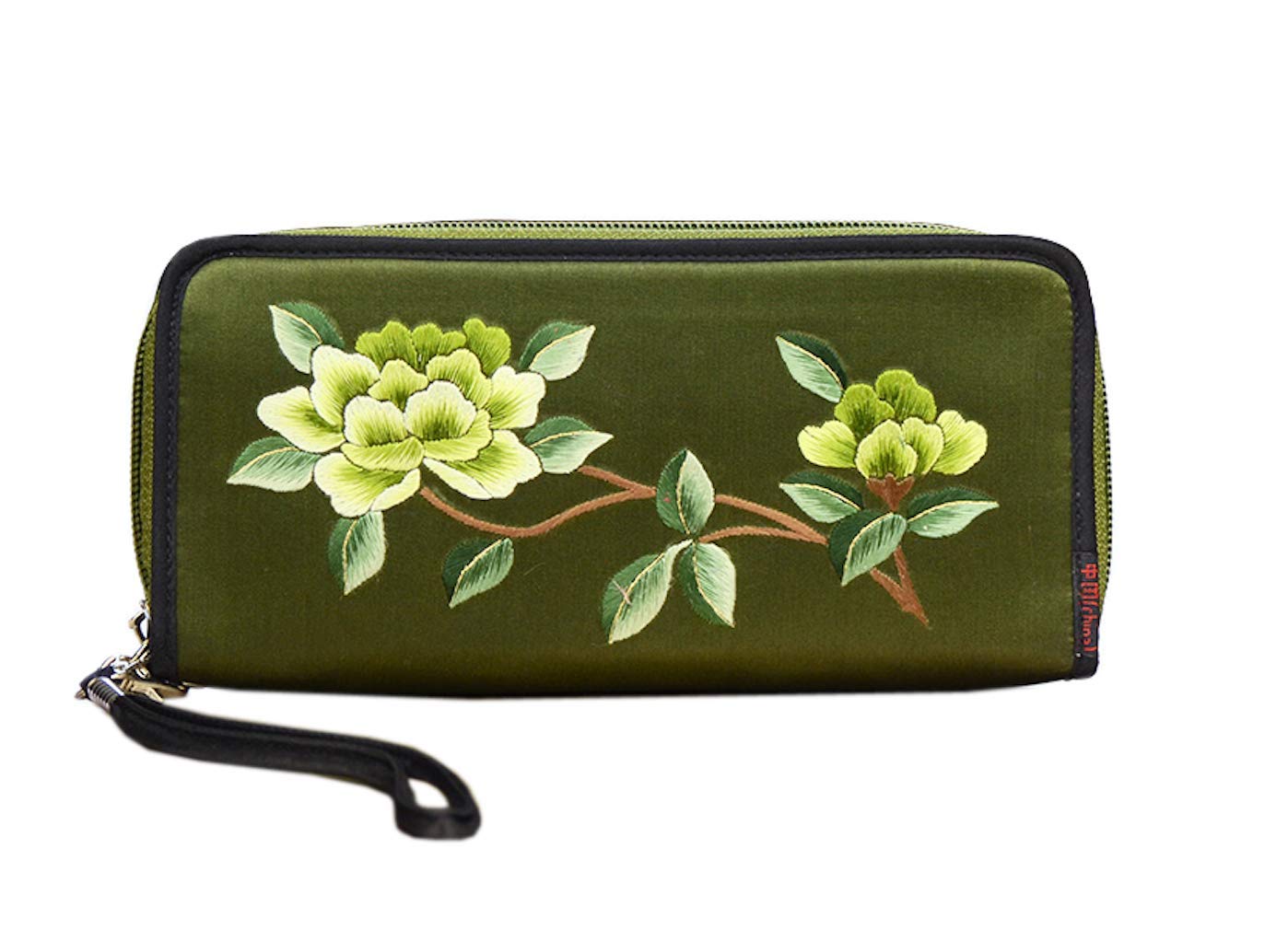 Elegant Chinese Embroidered Silk Handbag for Women - Luxury Clutch Wallet with Gift Packaging (H1068) | Perfect for Parties, Weddings & Special Occasions