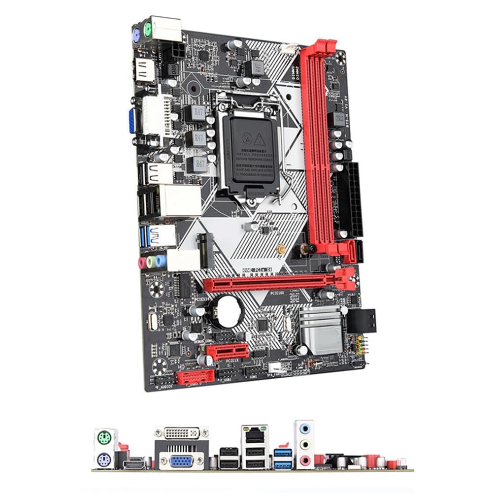 TDKFD SWDOA B75-H Desktop Motherboard with Intel Core i3-3220 CPU & 16GB DDR3 RAM (2x8GB 1600MHz) - LGA 1155 Socket, USB 3.0, SATA 3.0 for PC Builds, Gaming & Office Workstations