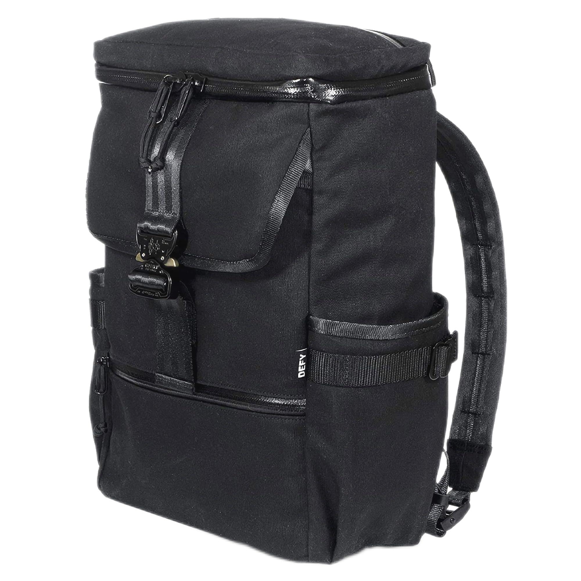 DEFY Menace Backpack 2.0 - Waxed Canvas 18L Utility Backpack for Men with 16