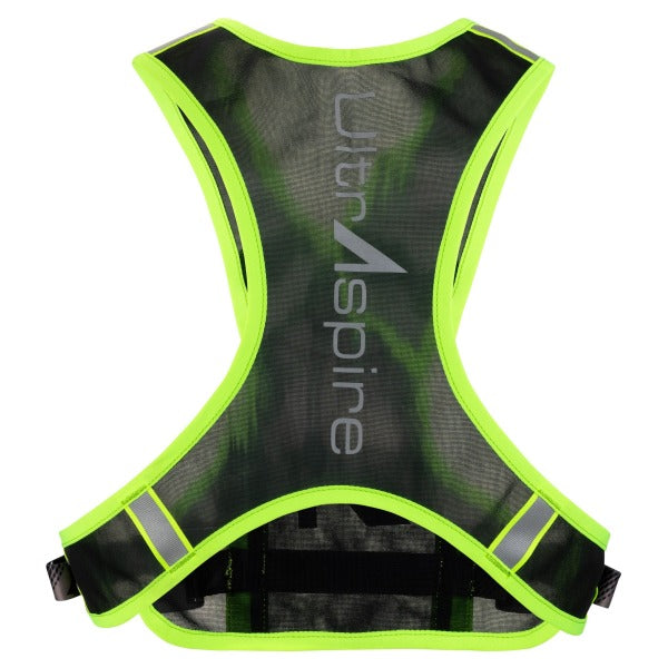 UltrAspire Neon Reflective Vest - High Visibility Safety Running Vest for Night Jogging, Cycling & Outdoor Activities