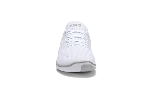 Xero Nexus Knit Men's Barefoot Shoes - Lightweight Athletic Sneakers for Running & Gym - Breathable Minimalist Footwear for Men in White - Perfect for Trail Running, Workouts & Everyday Wear