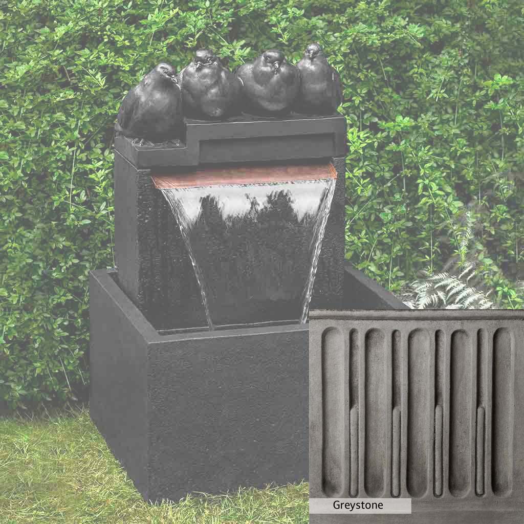Campania International Quartet Fountain - Classic Outdoor Garden Water Feature for Patio, Yard, and Landscape Decor | Perfect for Backyard, Poolside, and Entryway Ambiance