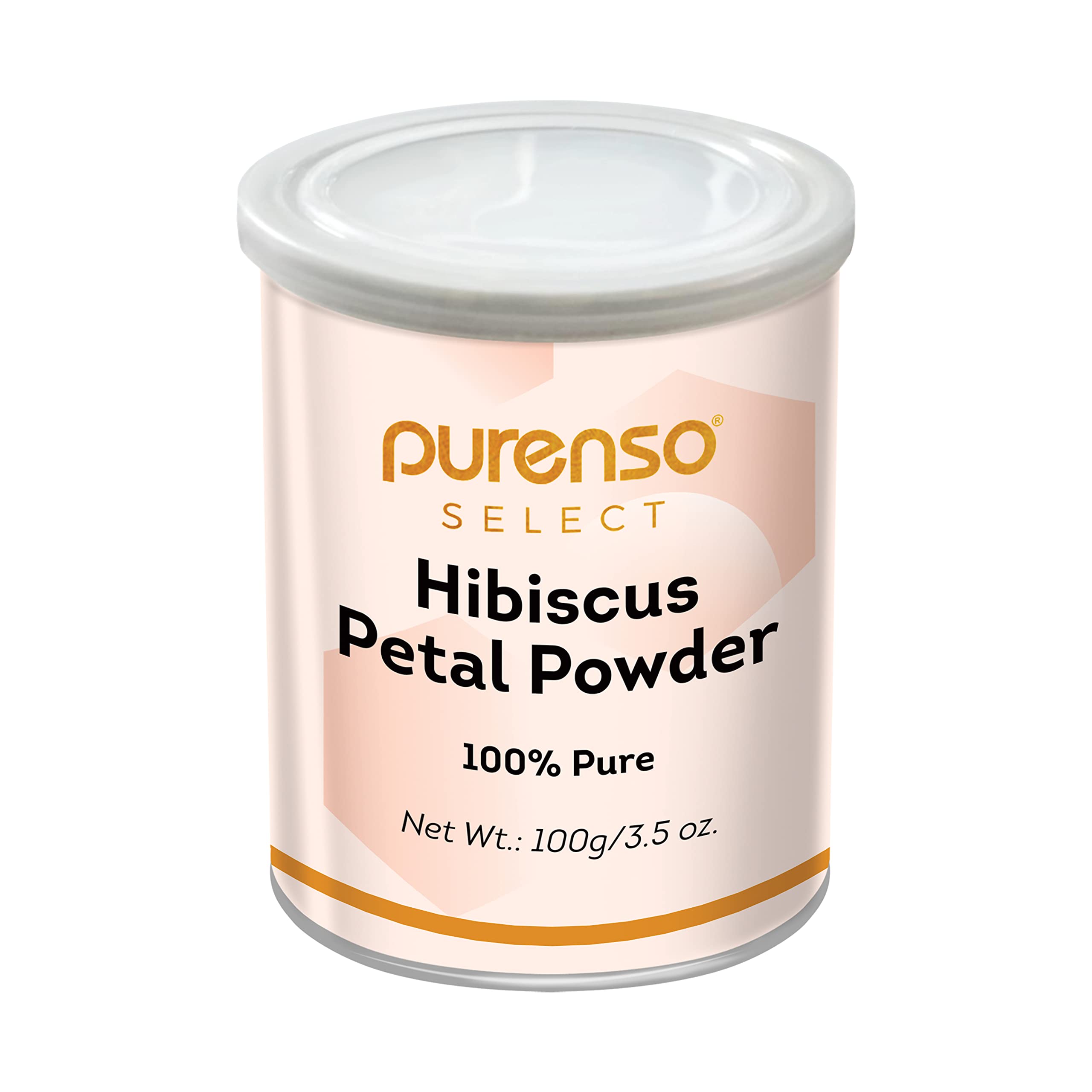 Pure Purenso Select 100% Organic Hibiscus Powder - 100g | Natural Skincare, Healthy Drinks & DIY Beauty Recipes