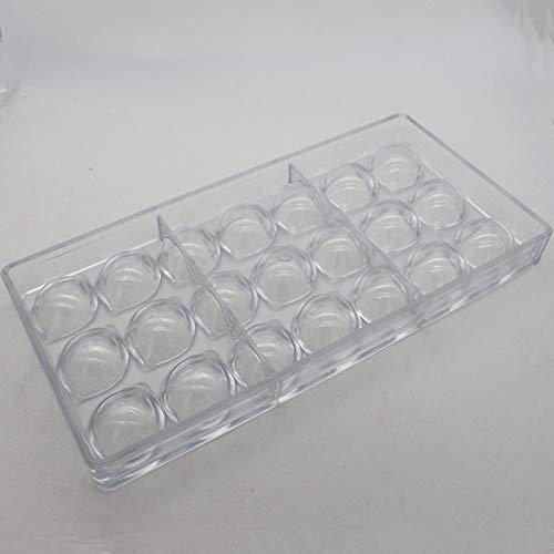 Gold Baking Polycarbonate Chocolate Mold - DIY Half Lemon for Desserts