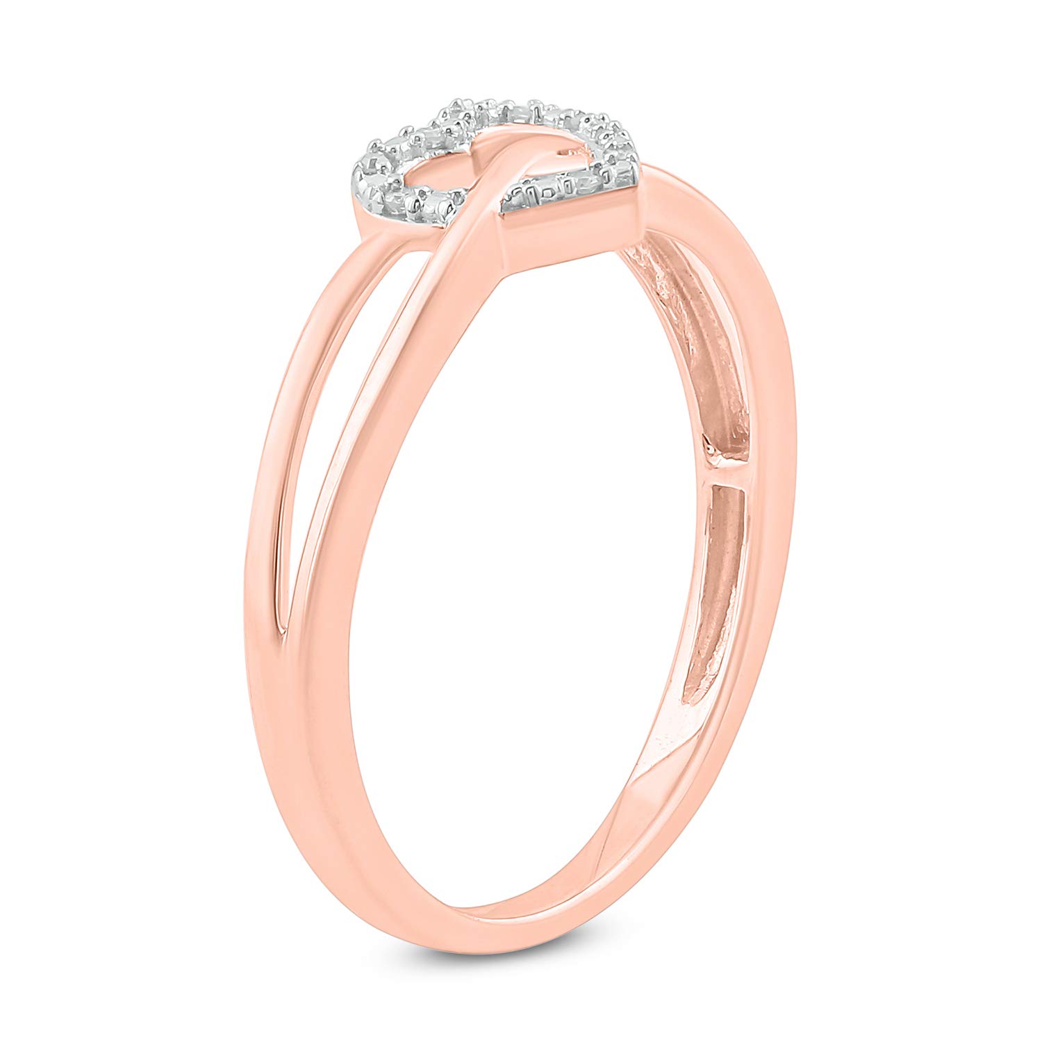 925 Sterling Silver & Gold Vermeil Diamond Cross Rings for Women - Yellow Gold, Rose Gold Plated Vertical Religious Rings with Natural Diamond Accents - Perfect for Church, Weddings & Everyday Elegance