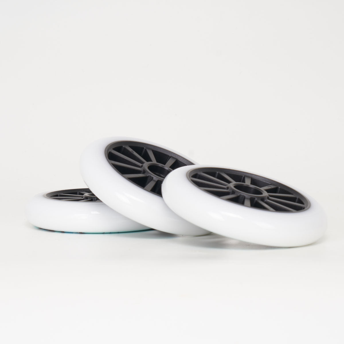 Ground Control Psych FSK 125mm Blue Longboard Wheels (3 Pack) - Perfect for Cruising, Downhill & Freeride Skateboarding