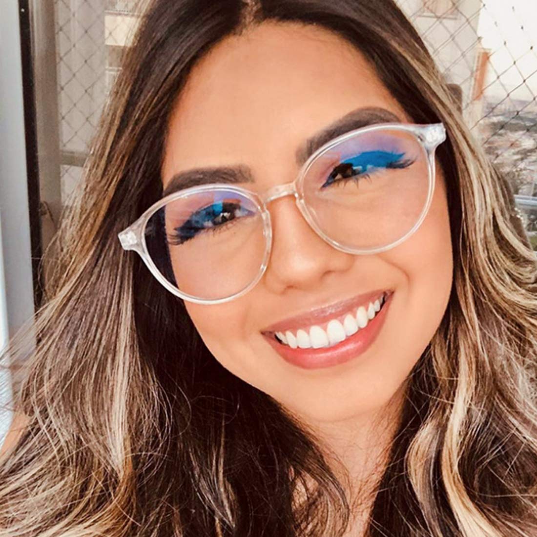 Blue Light Blocking Glasses for Women & Men - Anti Eyestrain, UV Glare Protection - Computer, Reading, Gaming & Phone Use - Perfect for Office, Study & Screen Time