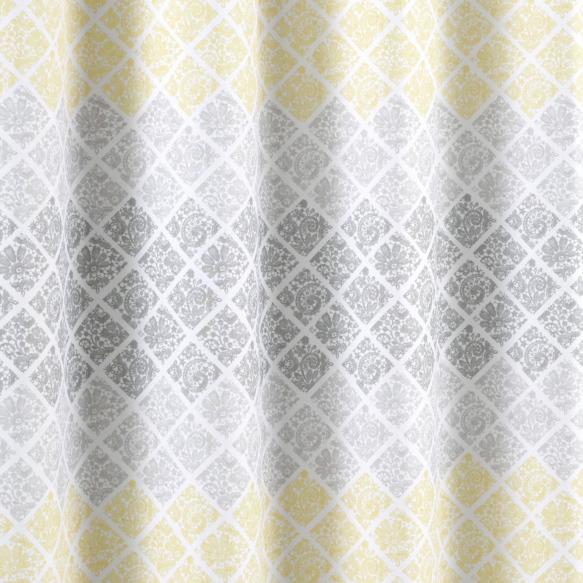 Elegant Medallion Ombre Window Curtain Panel Set - Light Filtering & Blackout Drapes for Living Room & Bedroom