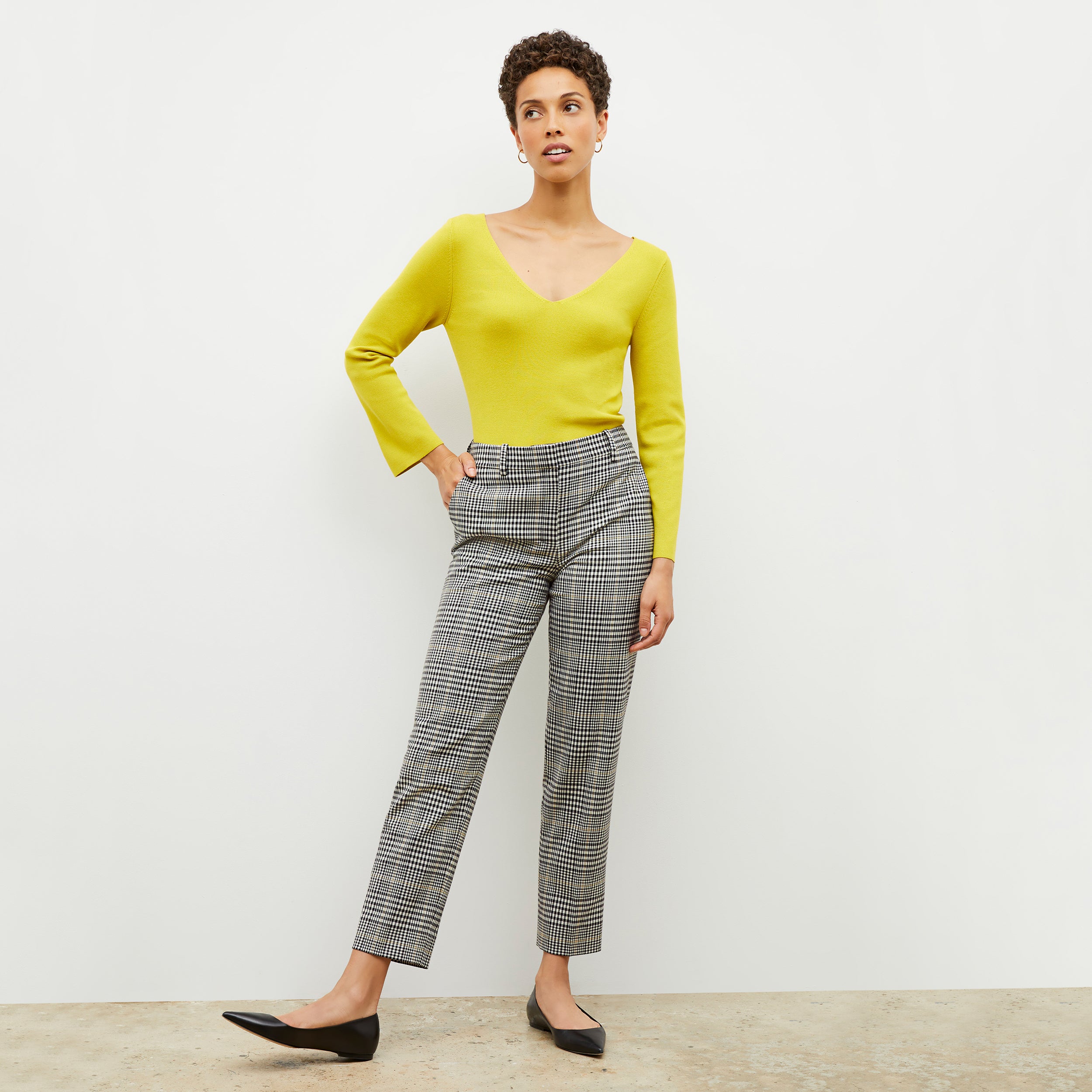 Mejia Plaid Sharkskin Pants for Men - Stylish & Comfortable Trousers for Office, Casual Wear & Outdoor Activities