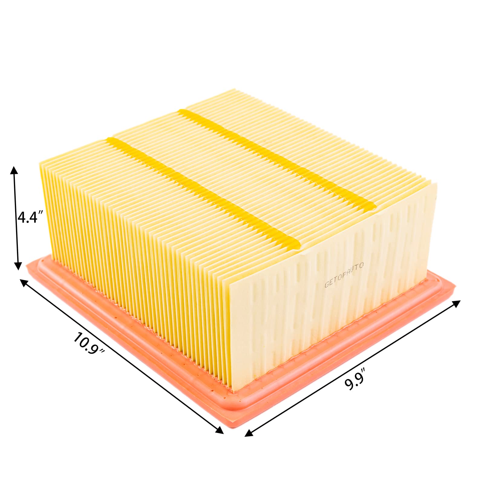 High-Performance Diesel Air Filter 53034249AA - Compatible with Dodge Ram 2500 3500 Pickup Trucks - Replaces 53034249AA 53034051AB WIX46930 CA10261 (4-Pack) - Ideal for Off-Roading & Heavy-Duty Towing