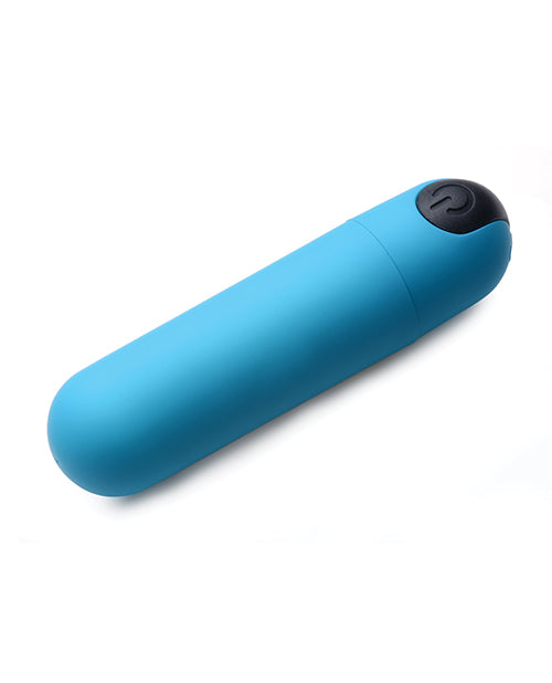 Bang! Powerful Rechargeable Vibrating Bullet with Wireless Remote Control - Blue - Perfect for Couples Play & Solo Pleasure