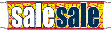 Large Outdoor Advertising Banner for Sales & Promotions - Perfect for Storefronts, Events, and Grand Openings