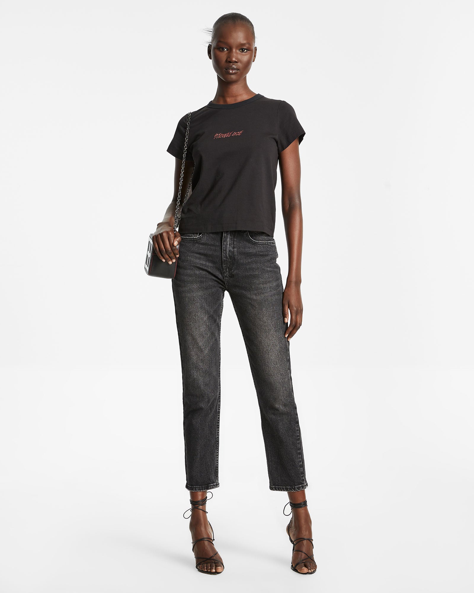 KSUBI DAZE MINI SS TEE JET BLACK - Women's Fashion Short Sleeve T-Shirt for Casual Wear, Street Style & Everyday Outfits