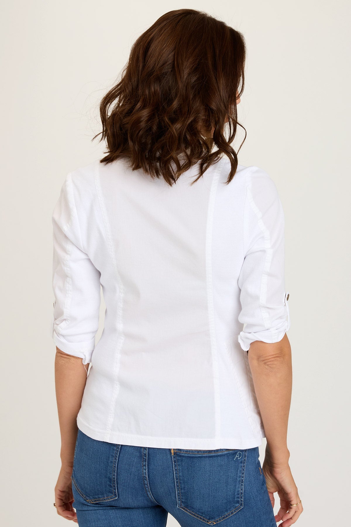 Roque Jacket for Women - Lightweight White Waterproof Windbreaker - Perfect for Hiking, Running & Outdoor Activities