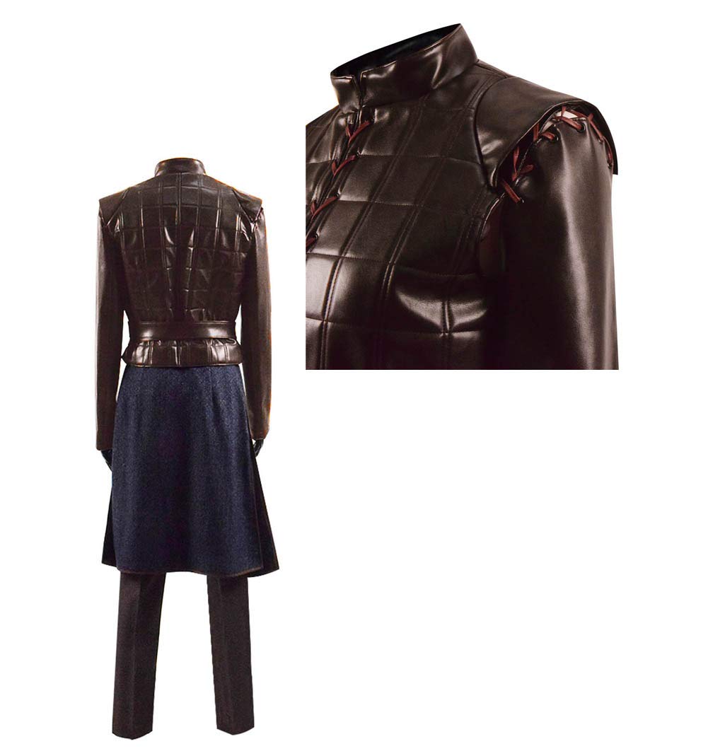 Arya Cosplay Costume for Women - Medieval Training Battle Outfit for Halloween, LARP, Comic Con & Cosplay Events | Game of Thrones Inspired Warrior Costume