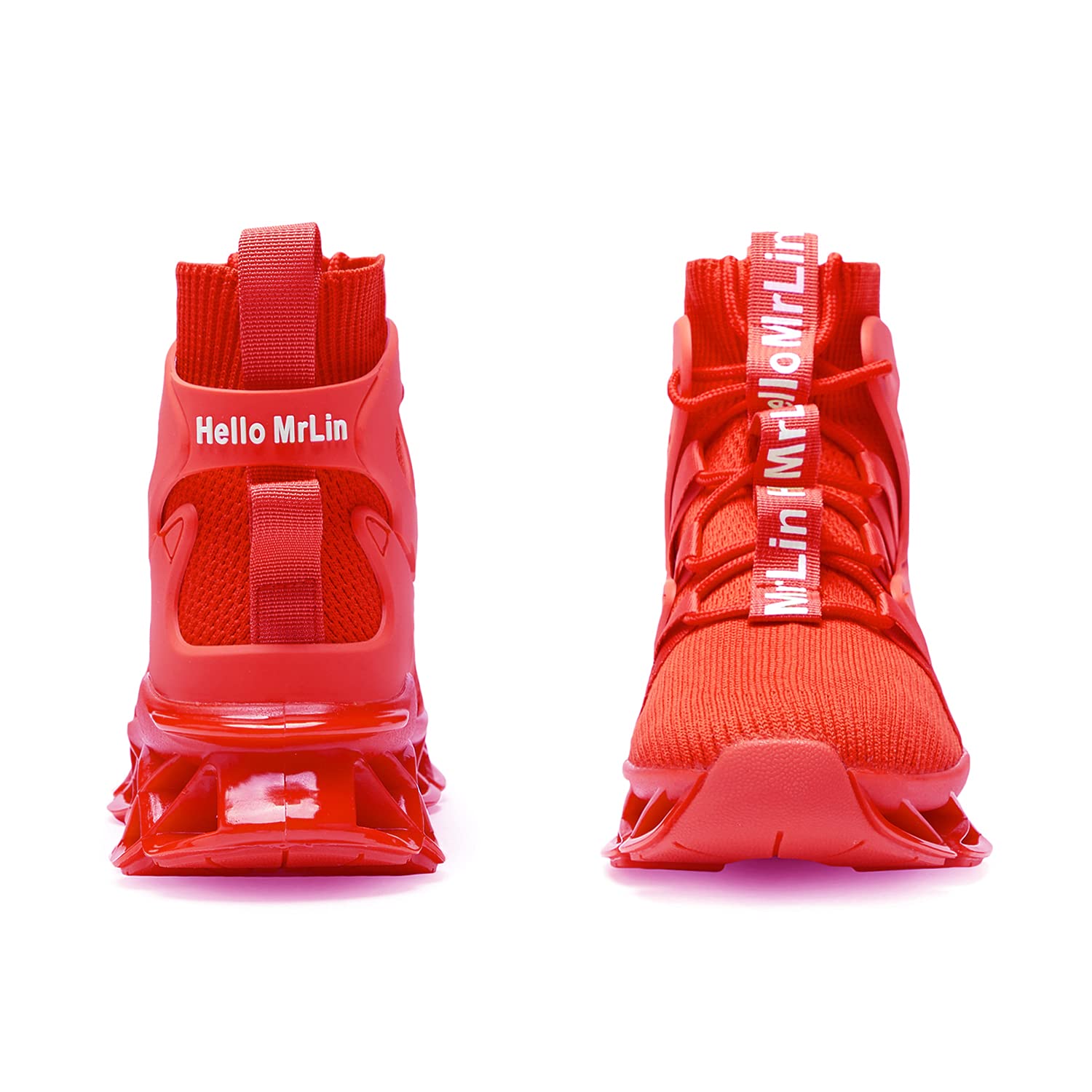 DUDHUH Women's Fashion Sneakers - Non-Slip Running Shoes for Women | Comfortable Athletic Walking Shoes with Blade Design | Perfect for Gym, Jogging & Casual Wear