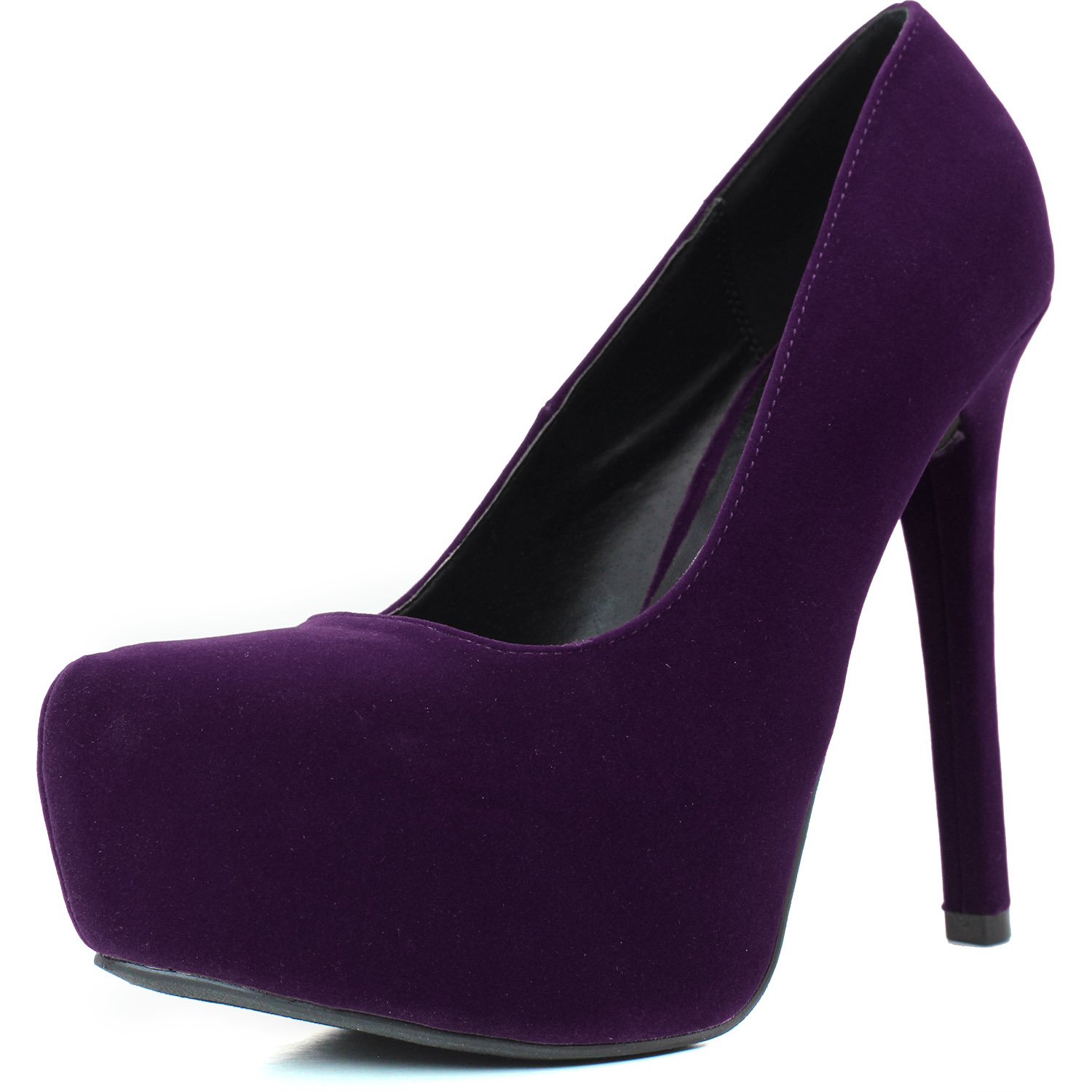 Qupid Women's Classic Comfortable Low Heel Dress Shoes - Elegant Pumps for Office, Wedding & Formal Occasions | Perfect for Business Attire, Cocktail Parties & Professional Events
