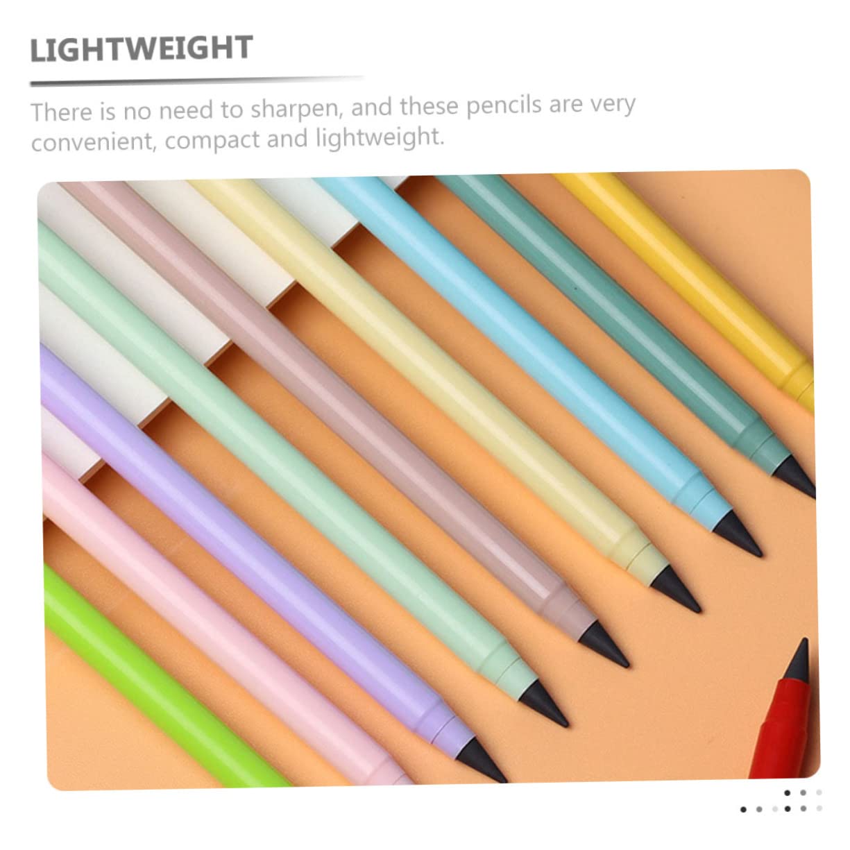 COHEALI 50 Pack Eternal Metallic Pencils - No Sharpening Needed, Reusable Alloy Color Pencils for Students & Artists - Perfect for Sketching, Note Taking & Art Projects