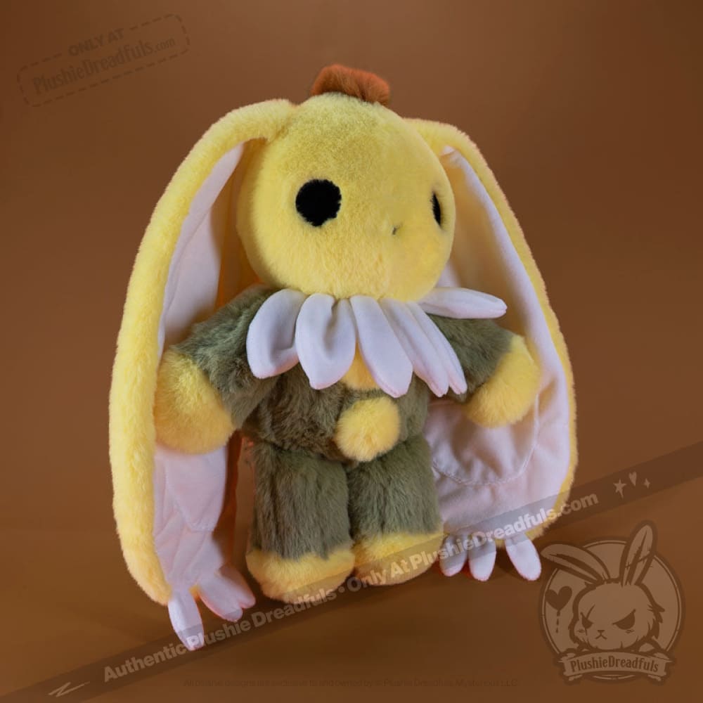 Plushie Dreadfuls Daisy Rabbit Stuffed Animal Toy - Soft Cute Bunny Plush for Kids, Gift, Nursery Decor & Anxiety Relief