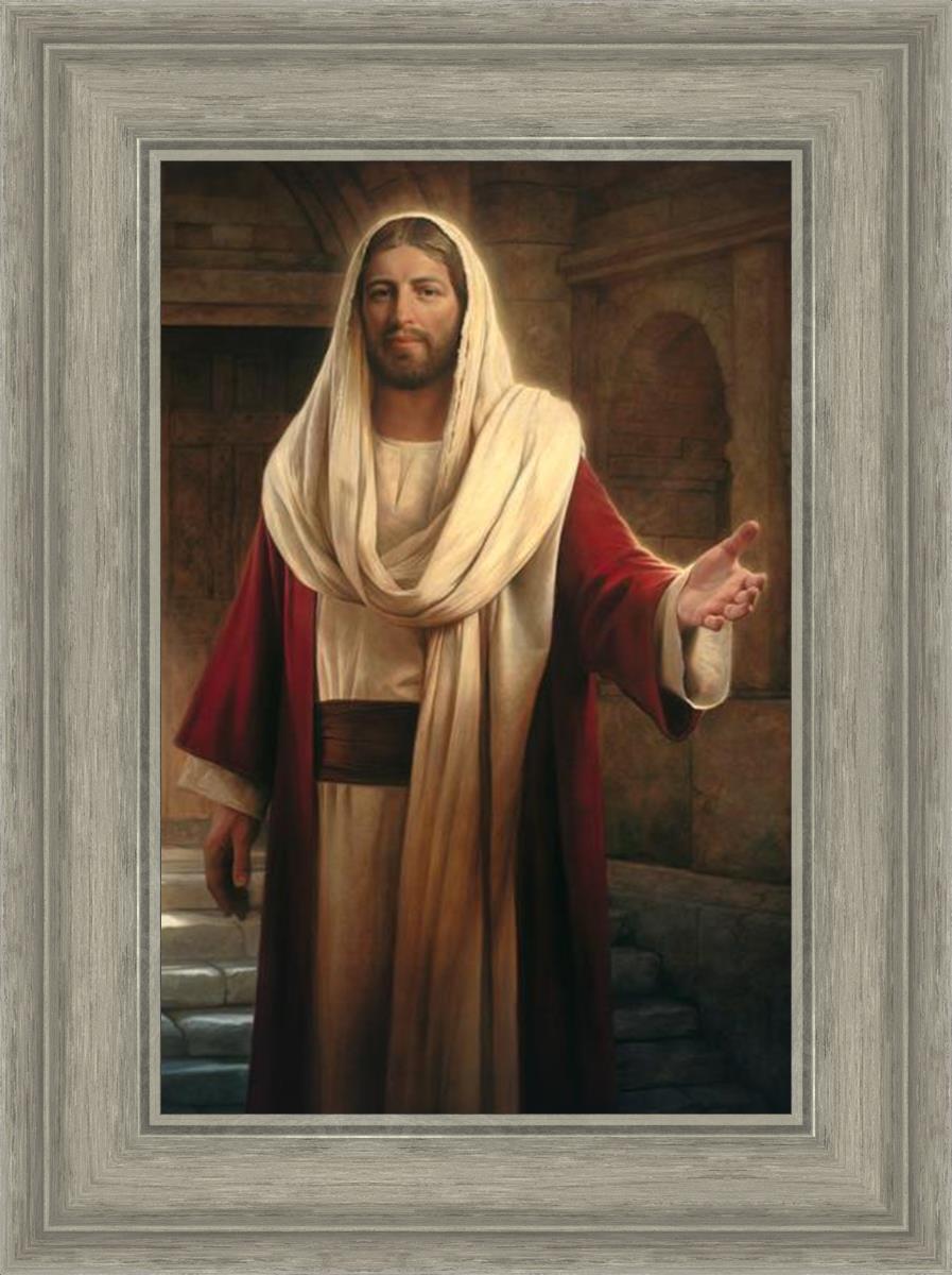 Come Follow Me by Howard Lyon - Inspirational Christian Art Print for Home, Church & Office Decor