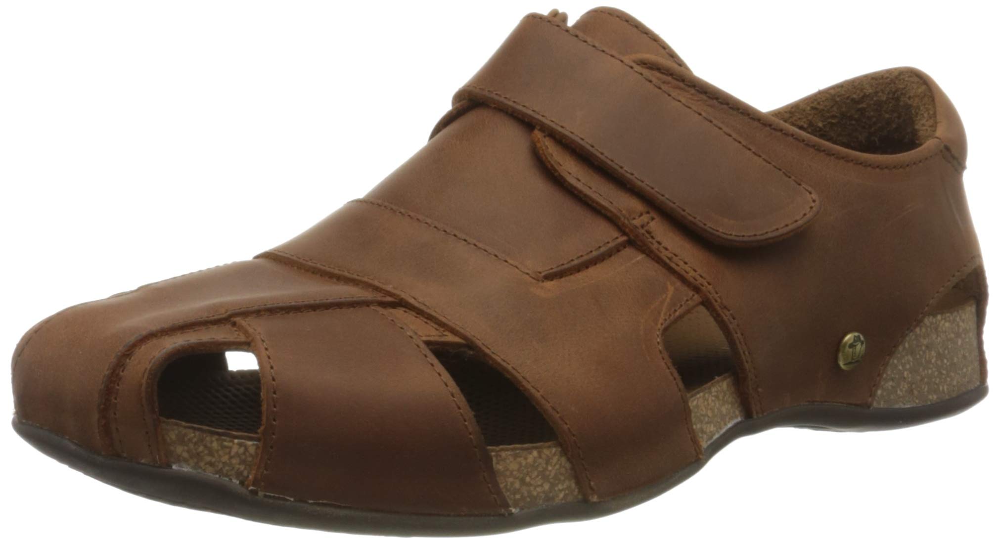 Panama Jack Men's Open Toe Sandals - Comfortable Leather Outdoor Beach Sandals for Walking & Travel | Perfect for Summer, Vacation & Casual Wear