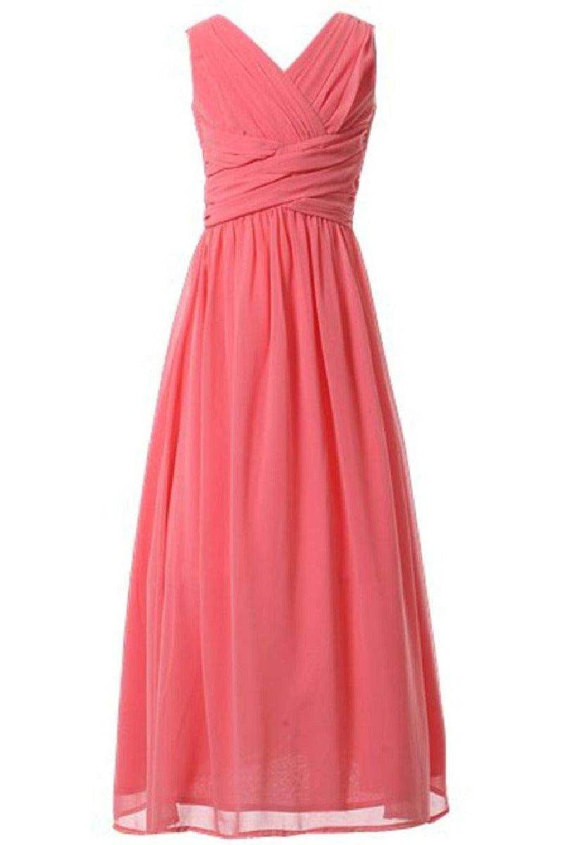 Junior Bridesmaid Dresses for Girls - Elegant Party & Flower Girl Gowns for Weddings, Birthday Celebrations & Special Occasions | B01M64J70L