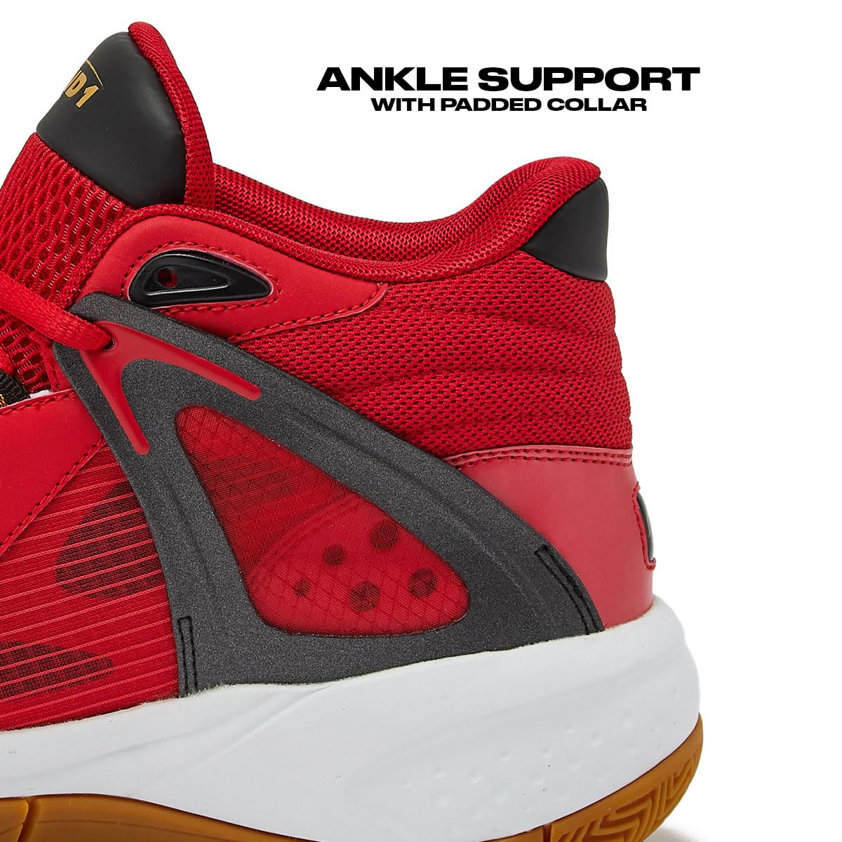 AND1 Turnaround Men's Basketball Shoes - Indoor/Outdoor Court & Street Sneakers for Sports & Casual Wear