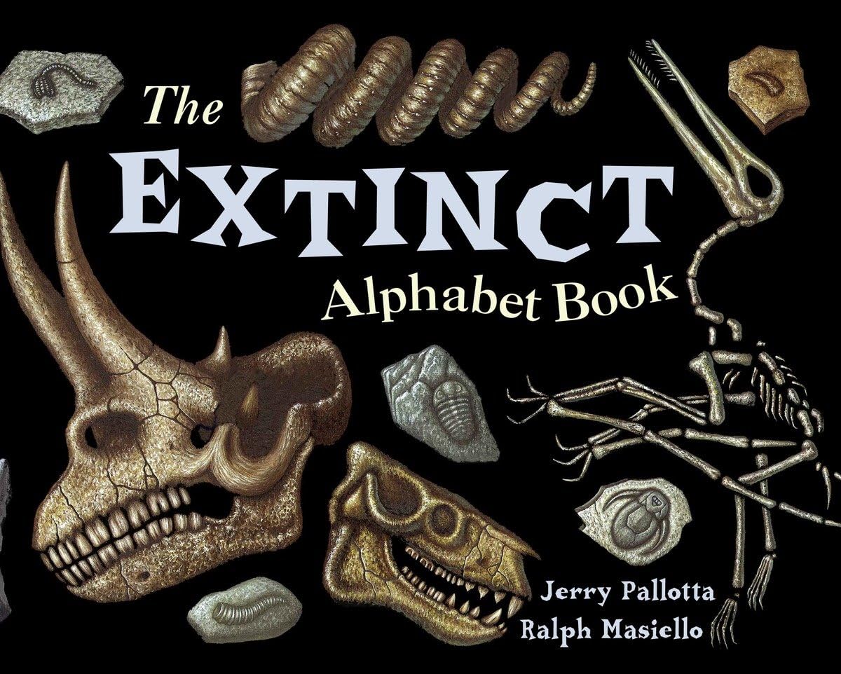 The Extinct Alphabet Book by Jerry Pallotta | Learn Extinct Animals A-Z | Perfect for Kids' Education & Homeschooling