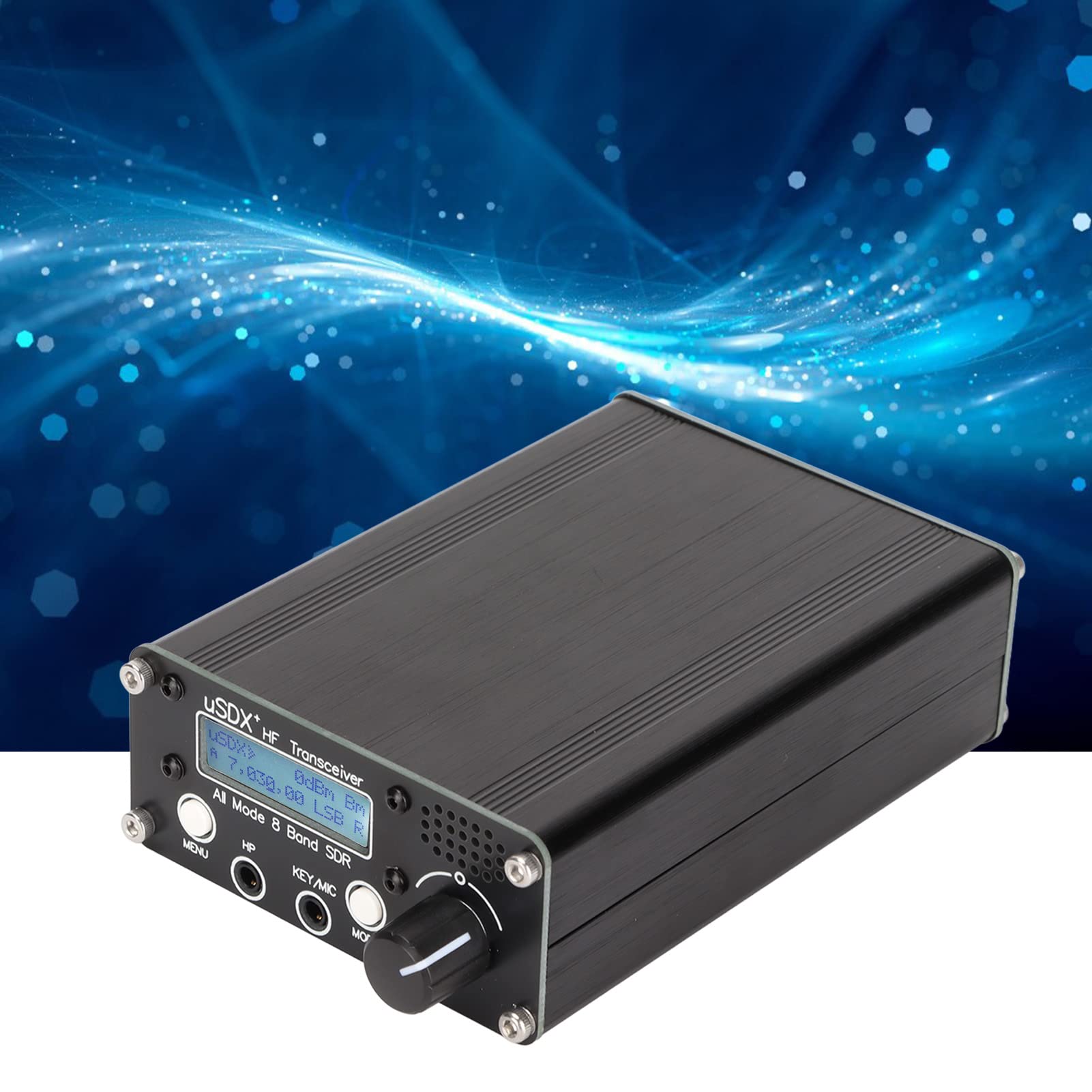 USDR USDX SDR Transceiver - 8 Band Full Mode HF SSB QRP Radio Transceiver for Amateur Radio, Signal Receiving & Emergency Communication | Portable Ham Radio for Field Operations, Camping & Disaster Preparedness