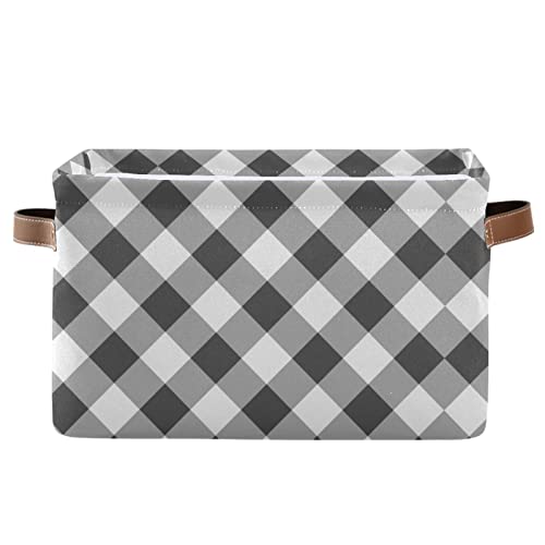 Grey Buffalo Plaid