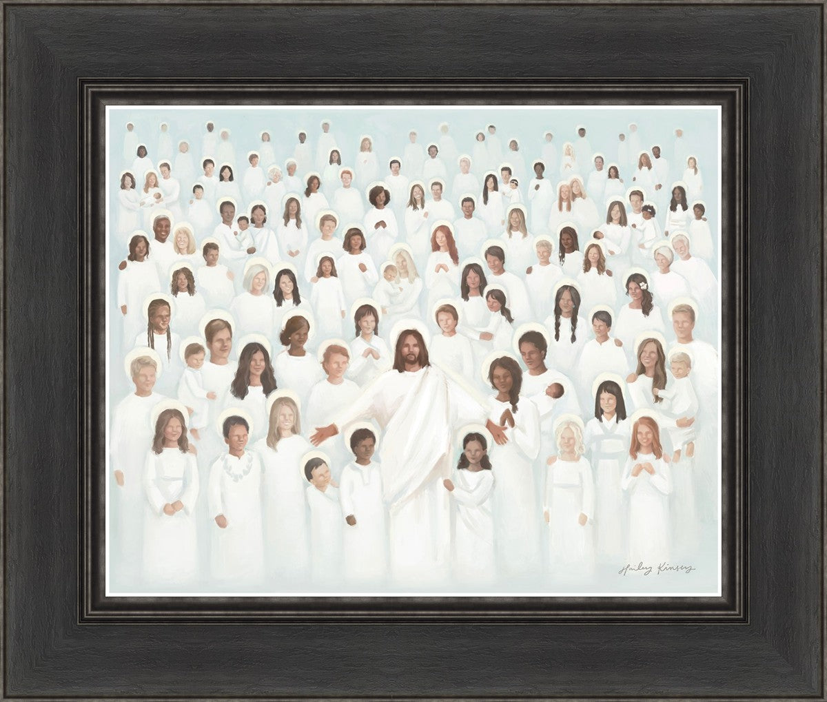 Body Of Christ By Hailey Kinsey - Inspirational Christian Wall Art for Home & Church Decor - Perfect for Living Room, Bedroom & Prayer Space