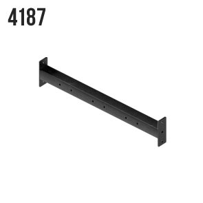 XM FITNESS 4-Foot Reinforced Crossbar - Heavy Duty Pull-Up Bar for Home Gym & Strength Training