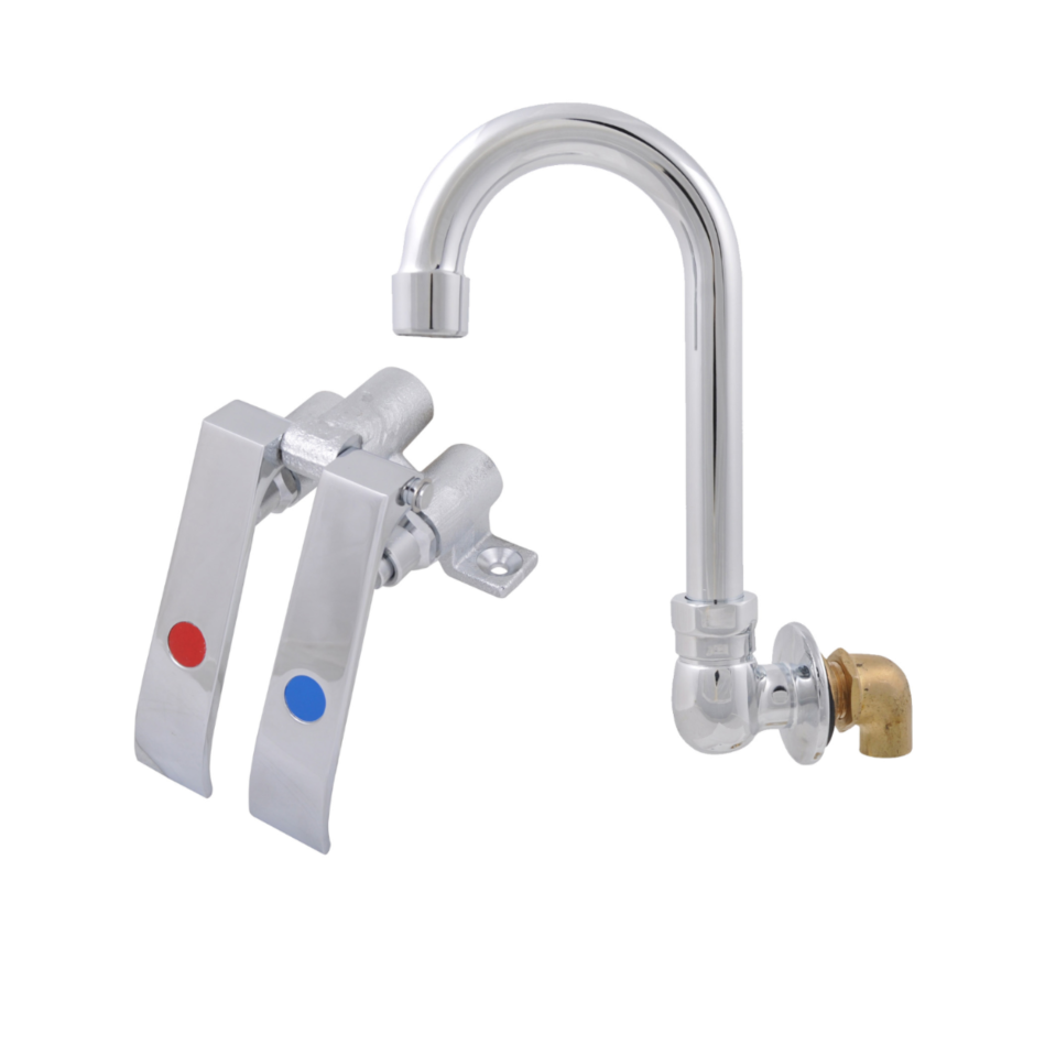 Dual Pedal Knee Valve with 3.5