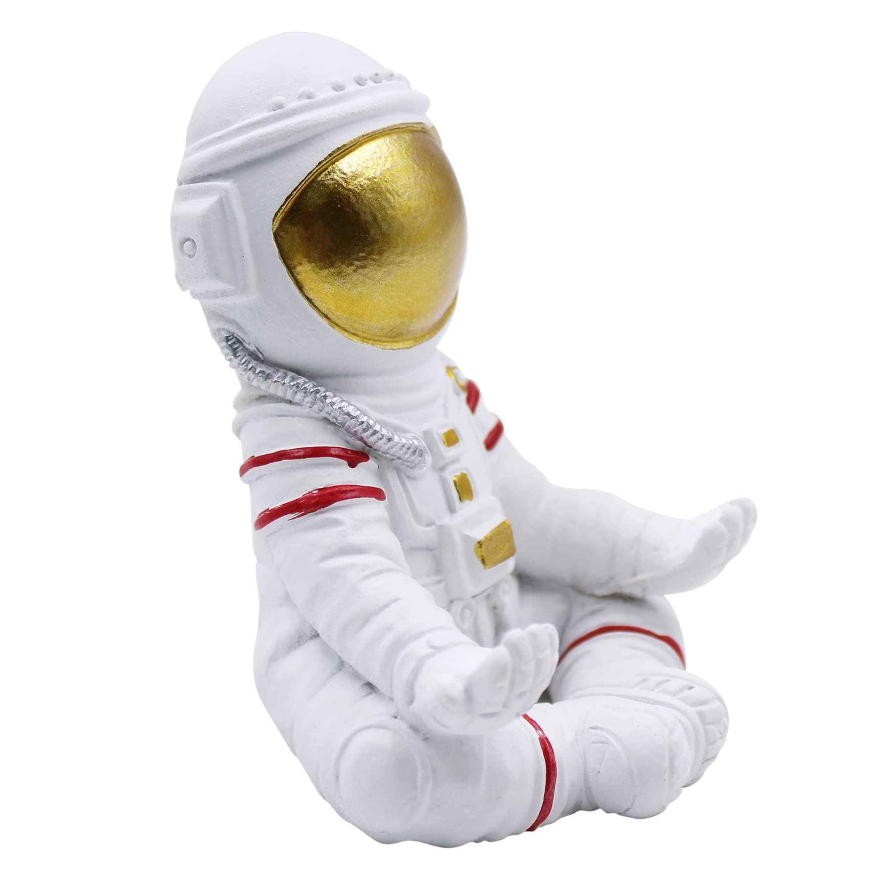 Creative Astronaut Phone Holder Stand - Spaceman Cell Phone Stand for Desk, Funny Smartphone Holder, Cute Home Office Decor, Unique Gift for Space Lovers | Perfect for Work, Study & Home Decoration