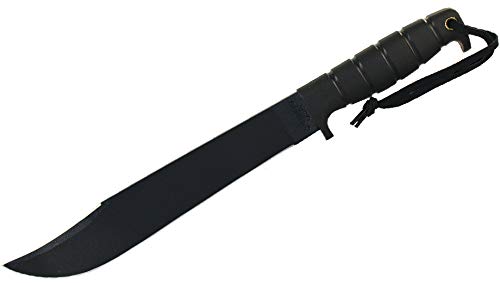 Ontario Knife SPS Survival Bowie - High Carbon Steel Tactical Fixed Blade Knife for Outdoor Camping, Hunting, and Bushcraft