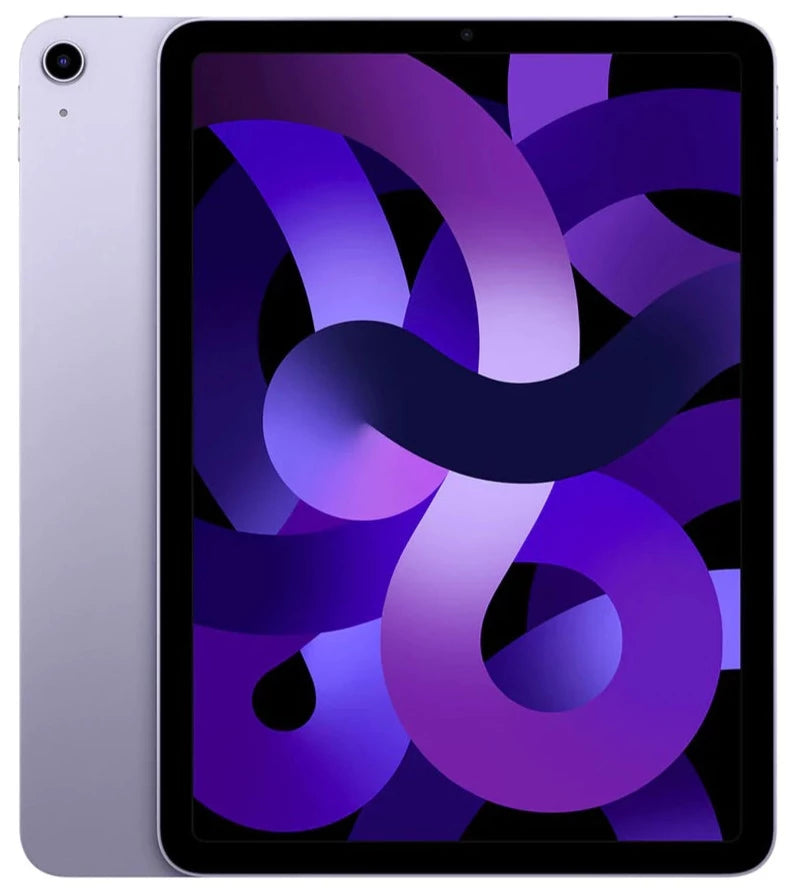 Apple iPad Air 5th Gen 10.9-inch Wi-Fi 256GB Purple (MME63LL/A) - Perfect for Work, Study & Entertainment