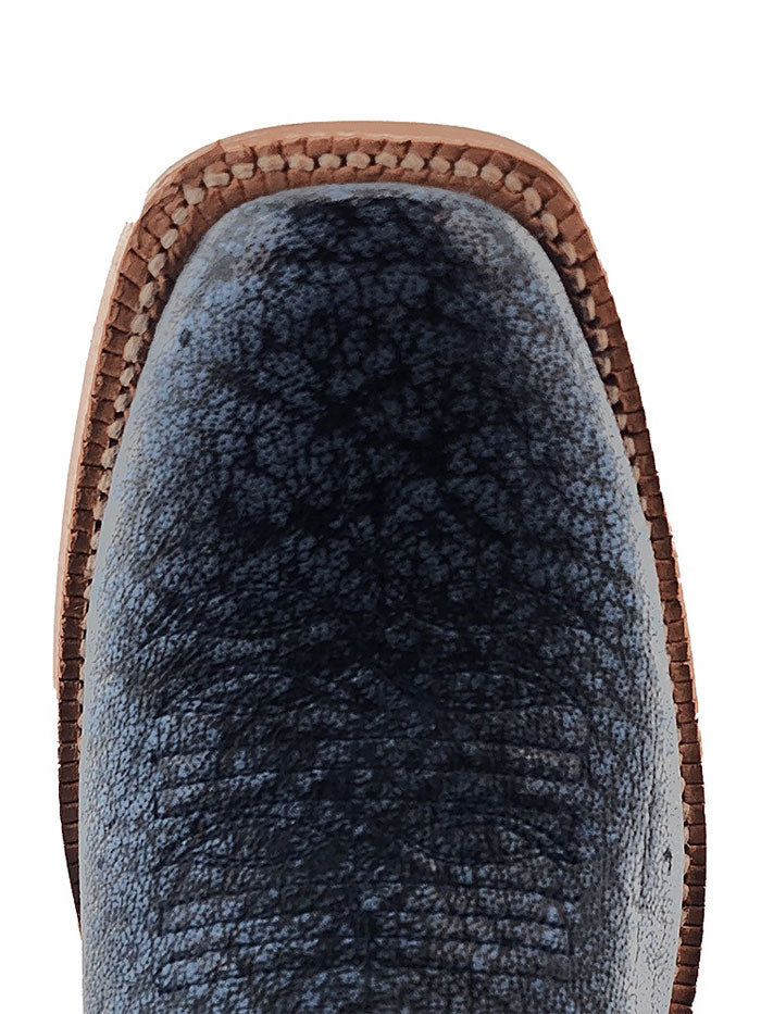 R.Watson RWL7103 Women's Cape Buffalo Western Boots in Midnight Blue - Perfect for Cowgirl Fashion, Country Rodeos & Western Style Outfits