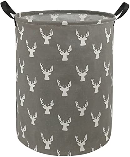 Grey deer head